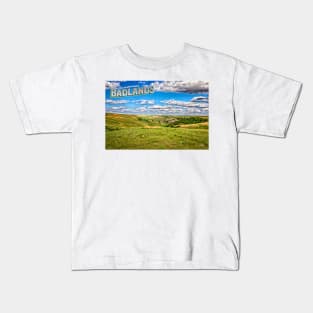 North Dakota Badlands Kids T-Shirt